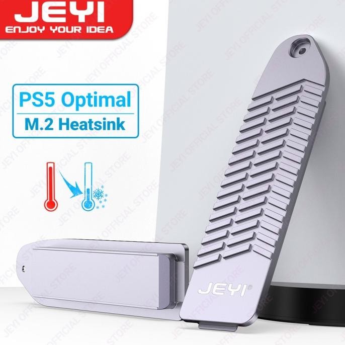 

Produk Baru!! JEYI M201 PS5 SSD Heatsink Full Cover with Fins, PlayStation 5 Cooler Aluminum Cooling M.2 NVME NGFF Radiator with Thermal Pads