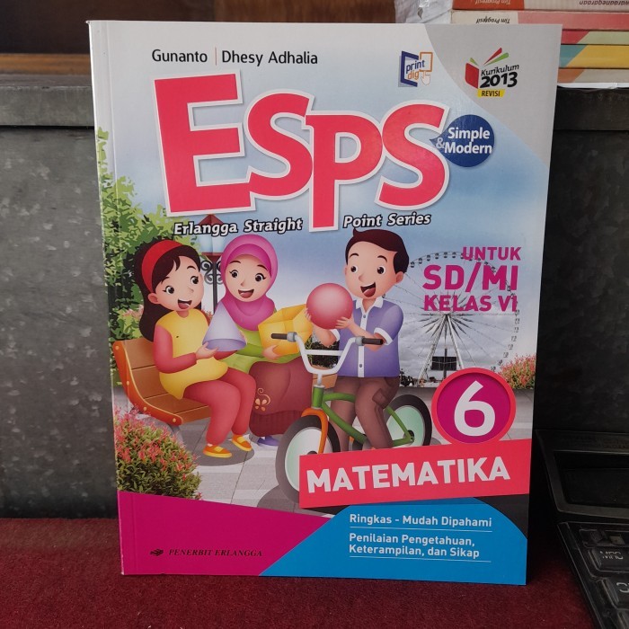 Esps Matematika Kelas 6 Kurikulum 2013 Revisi Terlaris 100 % Original