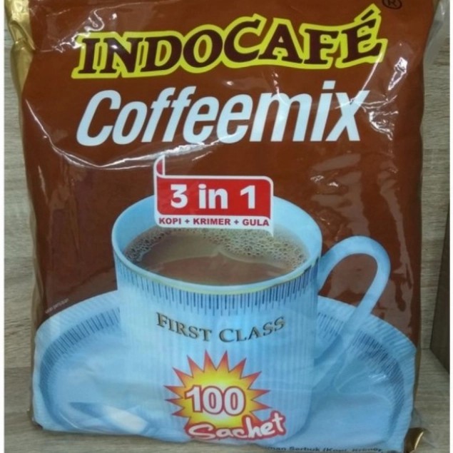 

Cuci Gudang Kopi Indocafe Coffeemix 100 Sachet