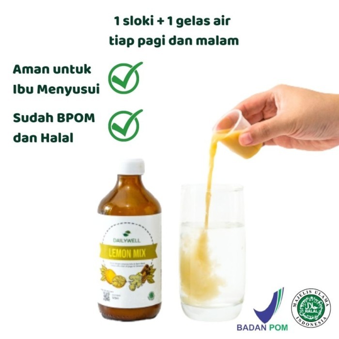 

Diskon Dailywell Lemon Mix (Herbal Slimming L Jamu)