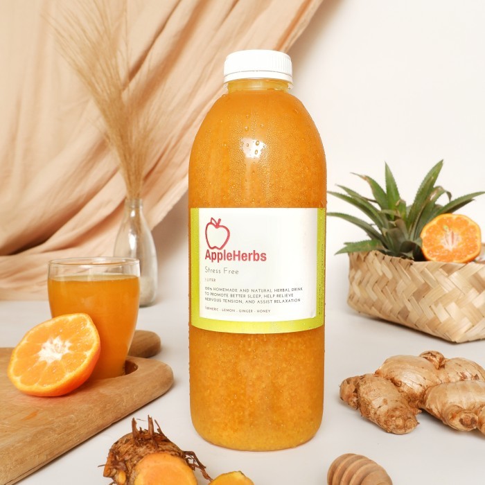 

Promo!! Lemon Ginger By Appleherbs 1L