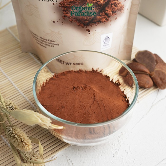 

Terlaris Coklat Bubuk 300 Gram / Cocoa Powder Minang Kakao