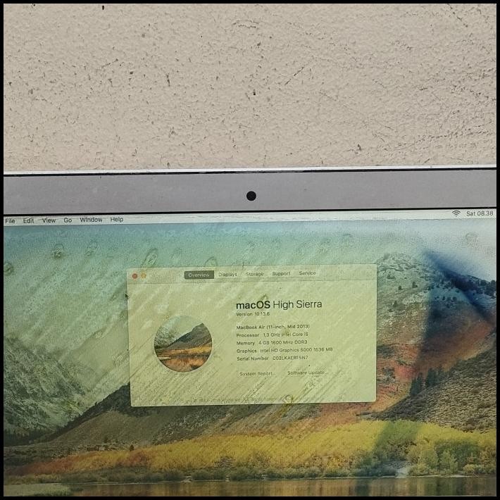 Macbook Air 2013 Intel core i5 Ram 4/128 ssd (f5n7)