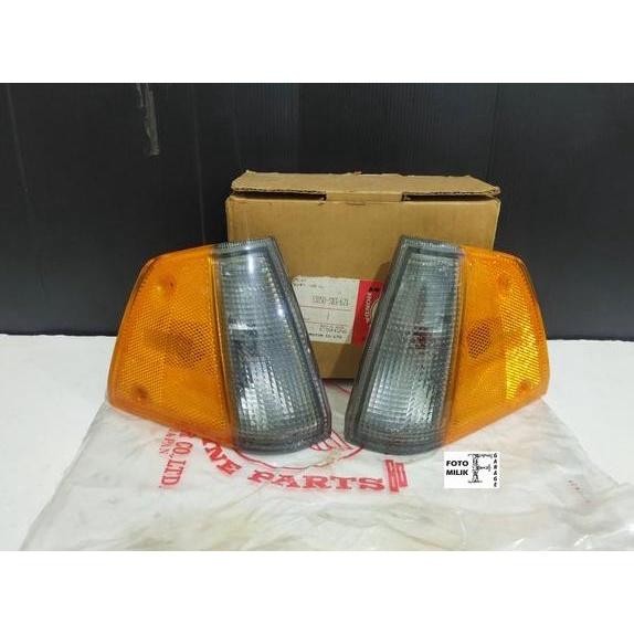 Nos Lampu Cornerlamp Corner Lamp Honda Civic Wonder Sb3 85 86 87 Sein Usdm Original Stanley