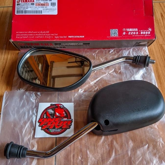 (Pnp) Spion Mio Sporty Smile Soul Nouvo Batang Chrome Original Thailand