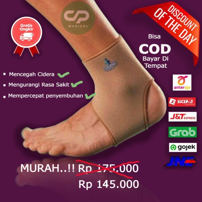 DEKER TUMIT PELINDUNG CEDERA KESELEO TUMIT /Ankle SupportDeker Kaki