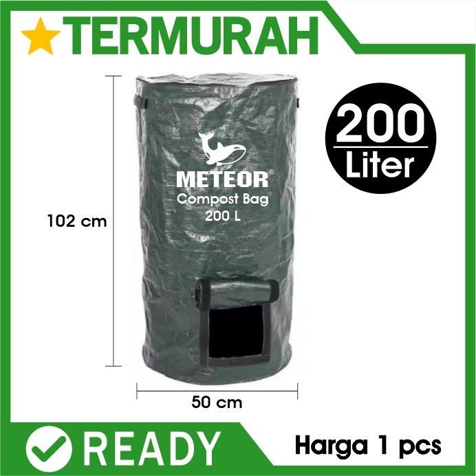 Compost Bag L Tas Kompos PLANTER BAG Olah Limbah Daun Sampah Organik