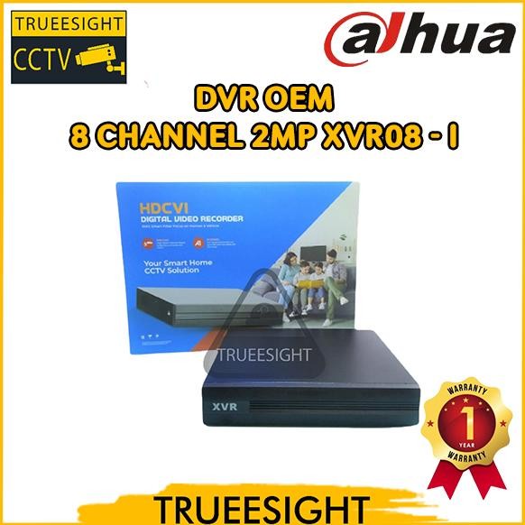 DVR OEM DAHUA 8ch 2MP XVR08-I Garansi 1th