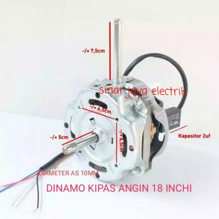 Terbaru Dinamo - Motor - Mesin Kipas Angin Sekai 18", 3 - 1