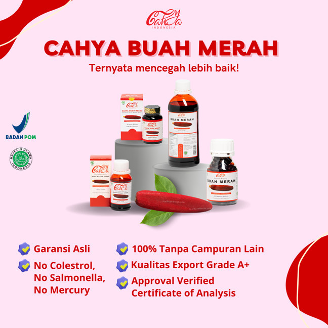 Terbaru Kapsul Buah Merah Papua Asli