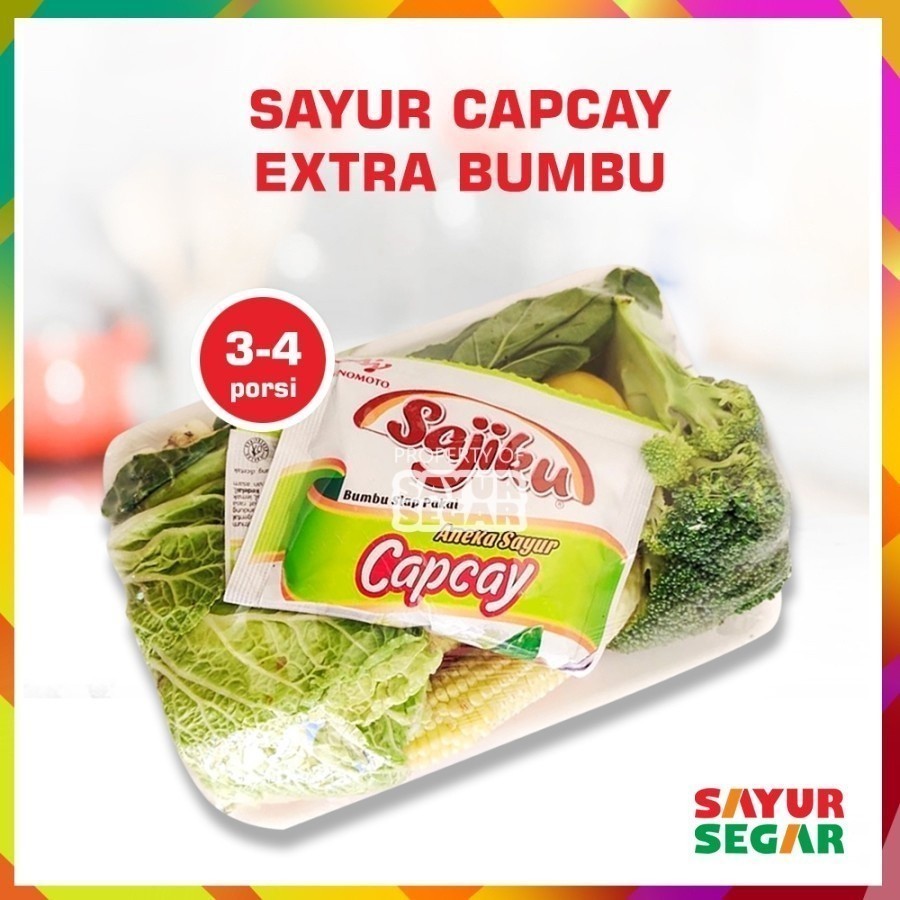 

Paket Sayur Capcay Extra Bumbu - Paket Lengkap - Ready to Cook