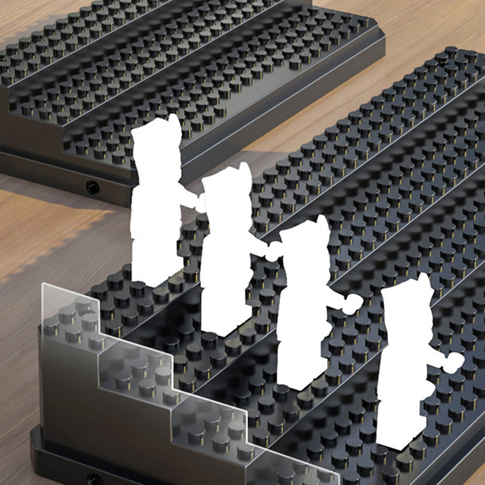 Kotak Display Base Plate Lego Nifigure / Kotak Display Figure Nifigure Lego Akrilik