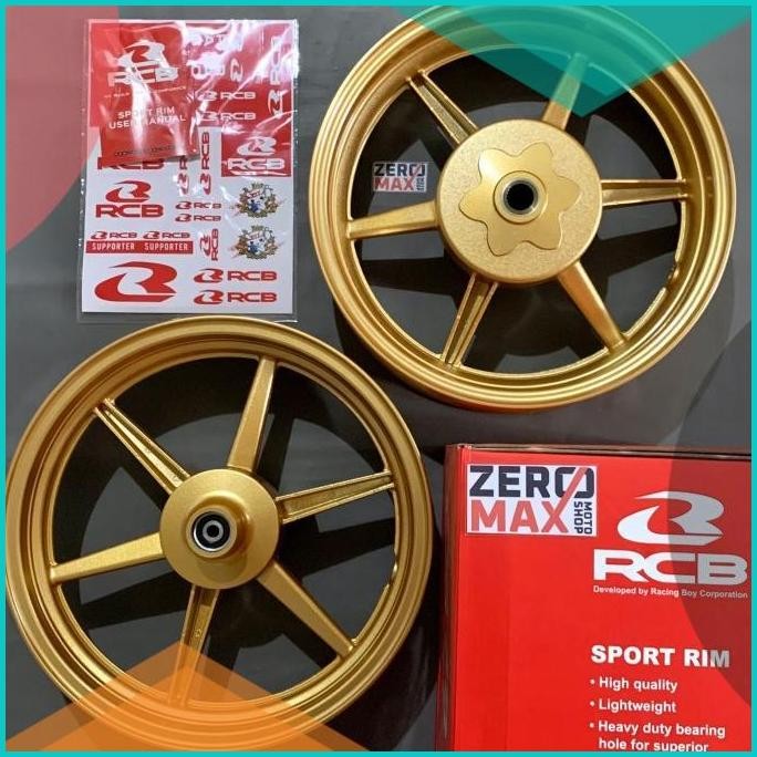 Velg RCB Racing Boy Original SP 811 SP811 Gold Yamaha Aerox 155 Old 11