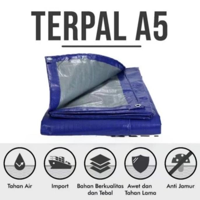 

Terpal A5 ukuran 14x18 atau 14 x 18 meter