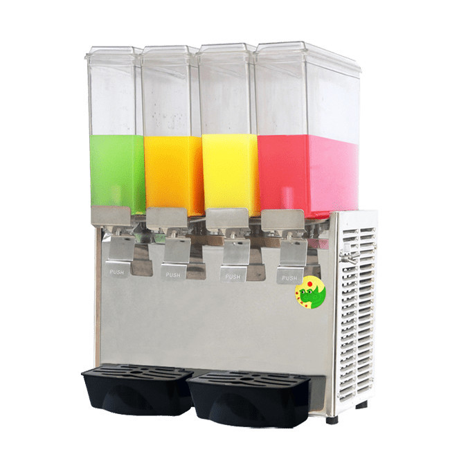Dd-48C Juice Dispenser / Jus Dispenser 4 Tabung Dengan Pendingin