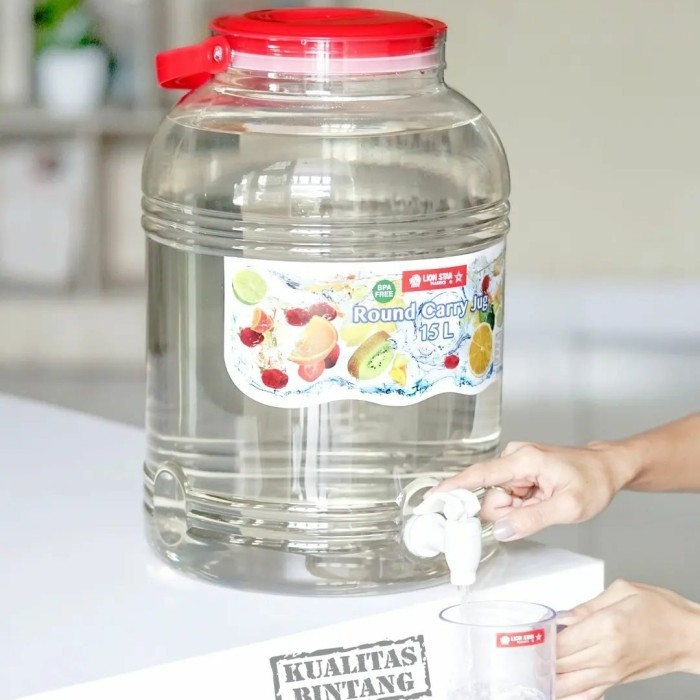 Drink Jar Dispenser Galon 15 liter Lion Star