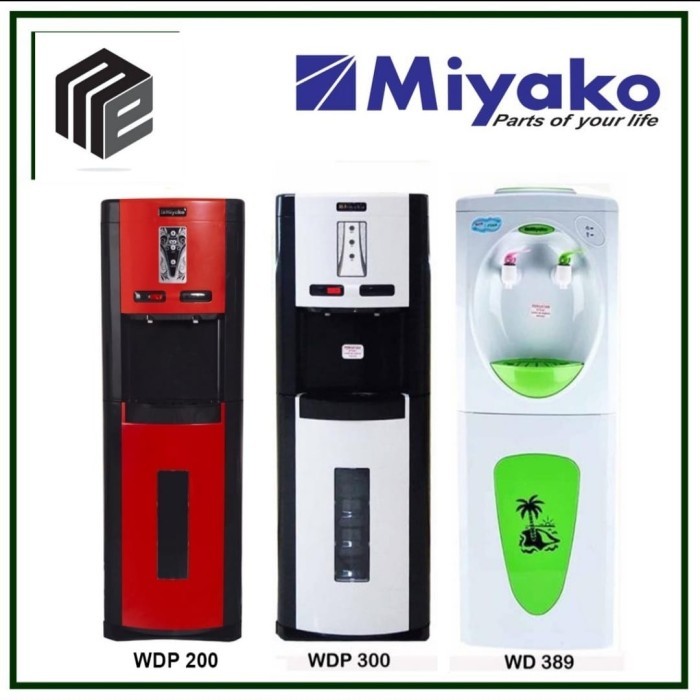 Dispenser Air Tinggi Galon Bawah Miyako