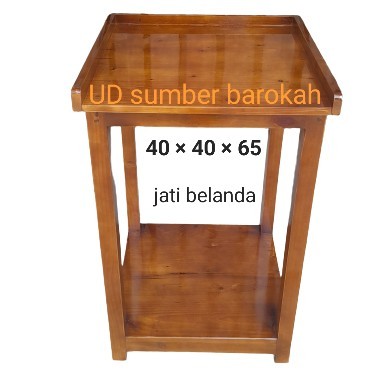 meja dispenser, rak galon kayu jati belanda. 404065