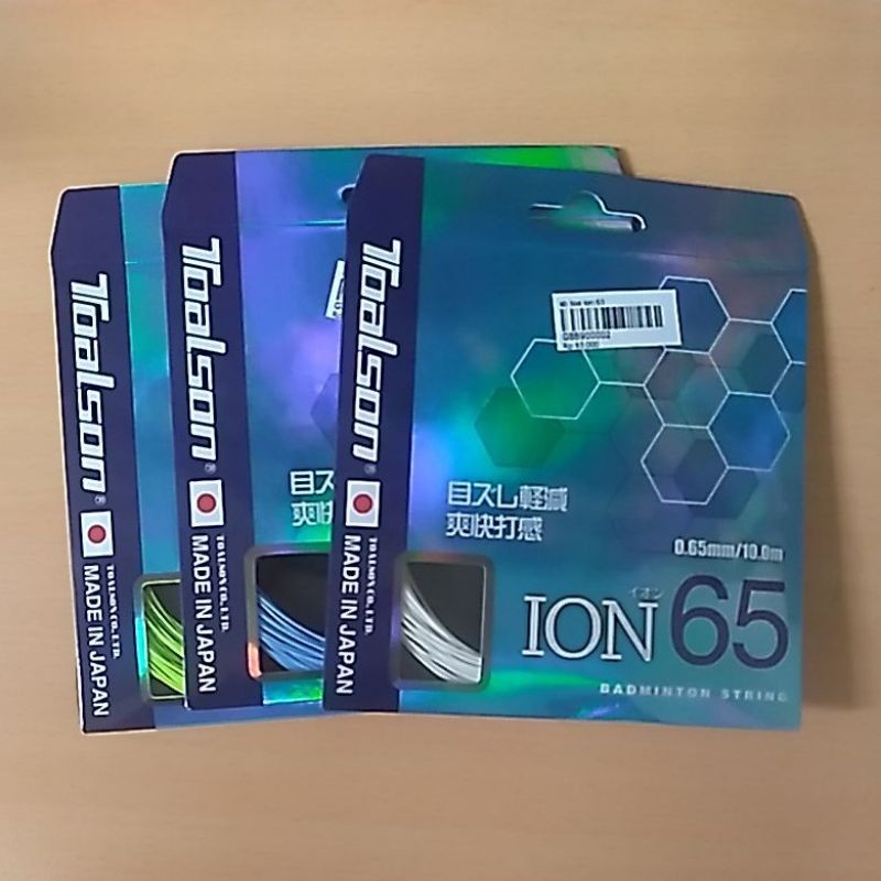 Senar badminton toalson ion 65