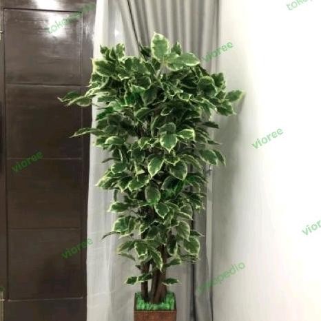 Tanaman hias artificial besar 170cm Sinfu Pohon Bunga plastik Tinggi