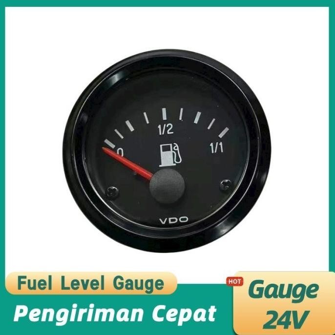 

Fuel Level Gauge 24V VDO PN 301 040 001C Fuel Level Meter 24V