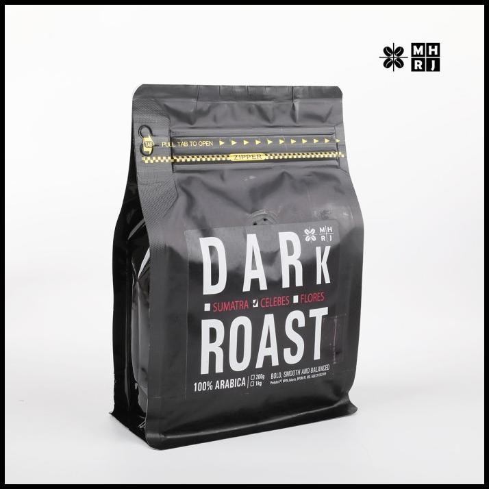 

Dark Roast Coffee Kopi Sangrai Gelap Arabika Tidak Asam Aneka Origin