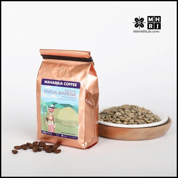 

Fresh Roast Kopi Sangrai Papua Wamena Arabika 200G Maharaja Coffee