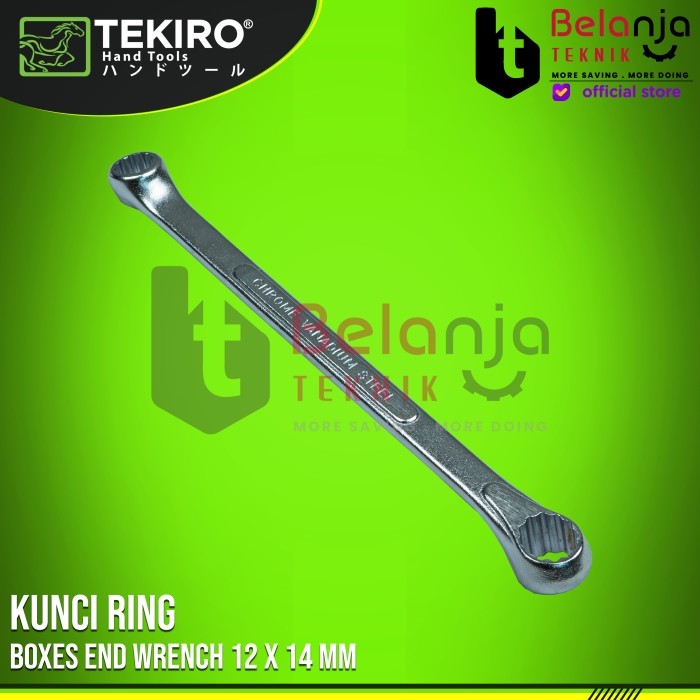 Tekiro Kunci Ring 12 X 14 Mm - Kunci Ring Tekiro 12 X 14Mm