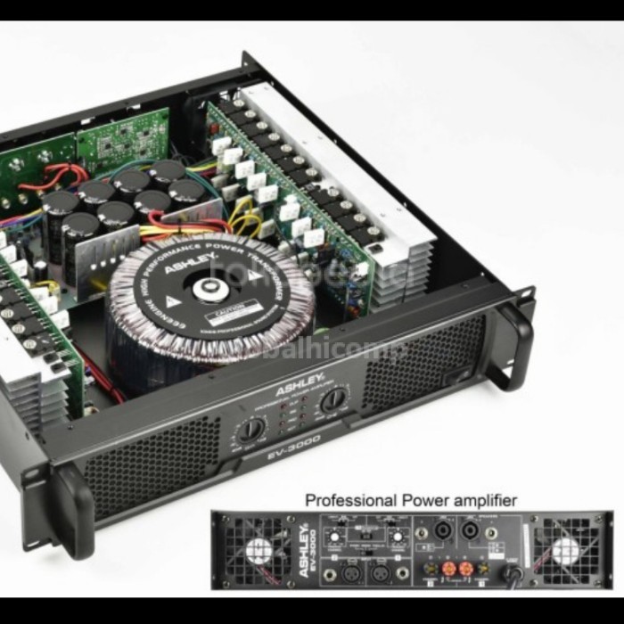 TERMURAH - Power Amplifier Ashley EV3000 2 channel original