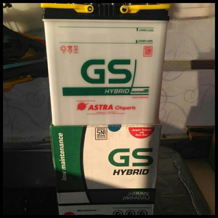 Diskon Aki Mobil Toyota Calya Gs Astra Ns40Zl Aki Basah Gs Hybrid 12V 35Ah