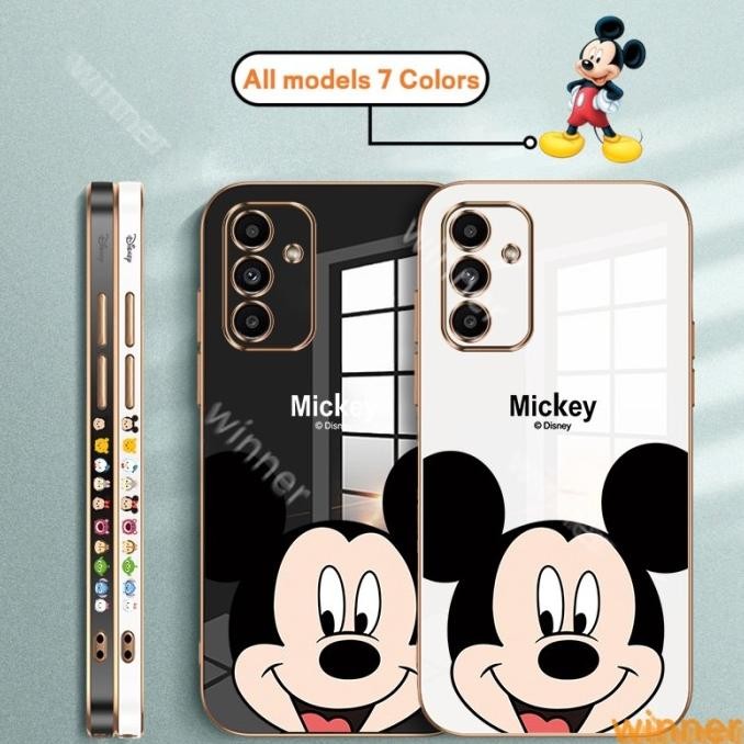 Kartun Case Samsung A14 A24 A34 A54 A04S A13 A04 A04E Disney Mickey