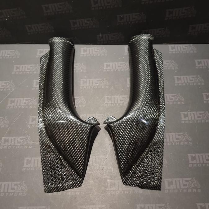 Cover Tutup Air scoop Part Original Carbon Kevlar Ninja RR Zx 150 RR