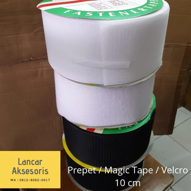 

BEBAS ONGKIR - Velcro / Magic Tape / Prepet / Prekat 10 cm isi 20 meter