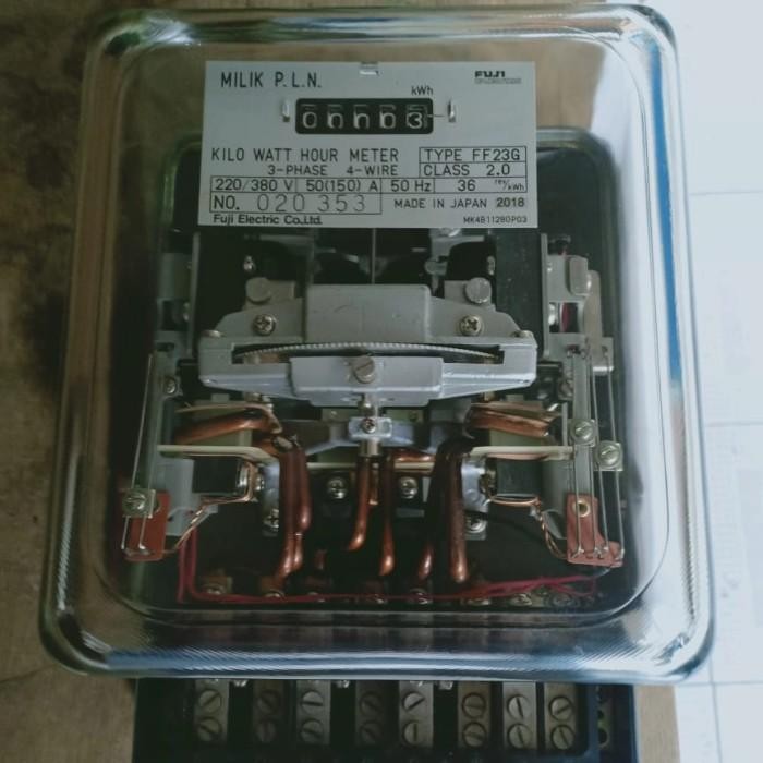 Kwh Meter 3Phase 50/150A Fuji Dharma Electrik