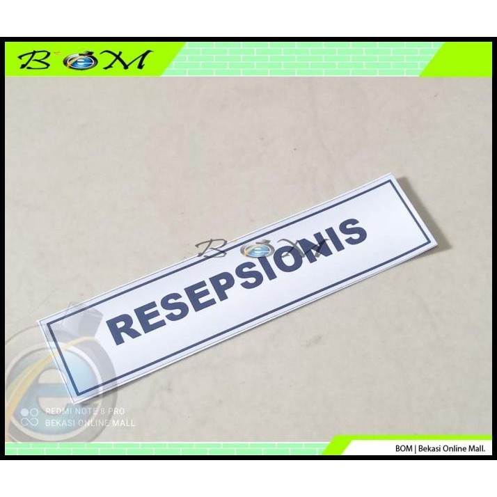 

DISKON STIKER STICKER TULISAN LABEL TEMPAT RUANGAN RESEPSIONIS !!!!!!