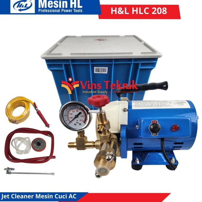 TERBARU - Jet Cleaner mesin cuci AC HLC208 H&L HLC 208