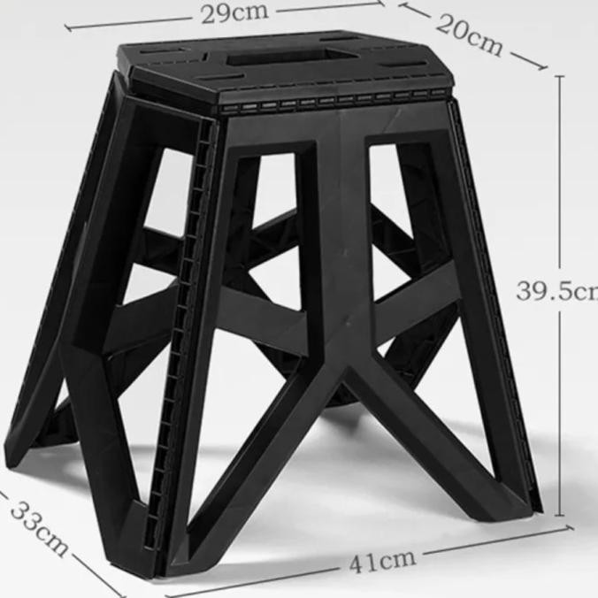 Bangku Lipat Camping Plastik