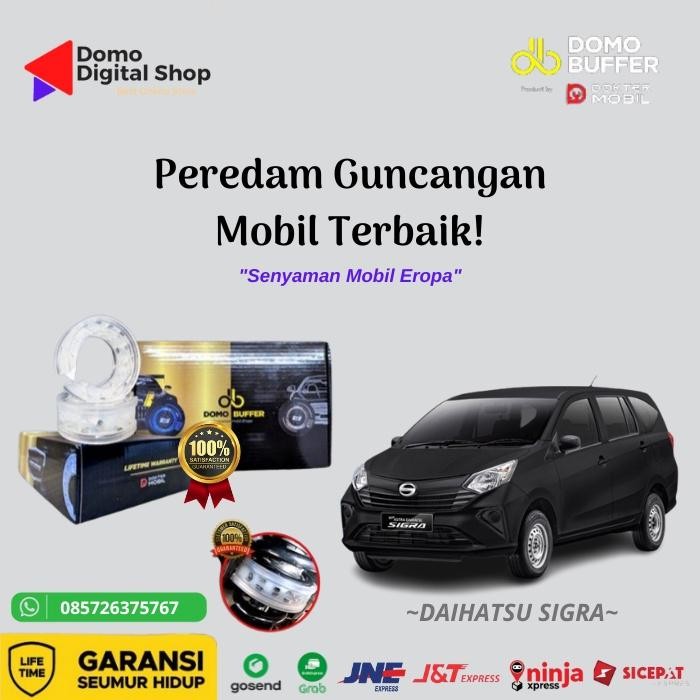 Domo Buffer Mobil Daihatsu Sigra Terbaik - Spring Buffer Mobil Daihatsu Sigra Original - Domo Buffer