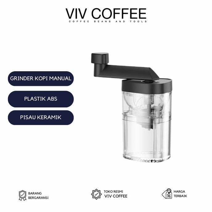 

Grinder Kopi Manual Penggiling Biji Kopi Pisau Keramik