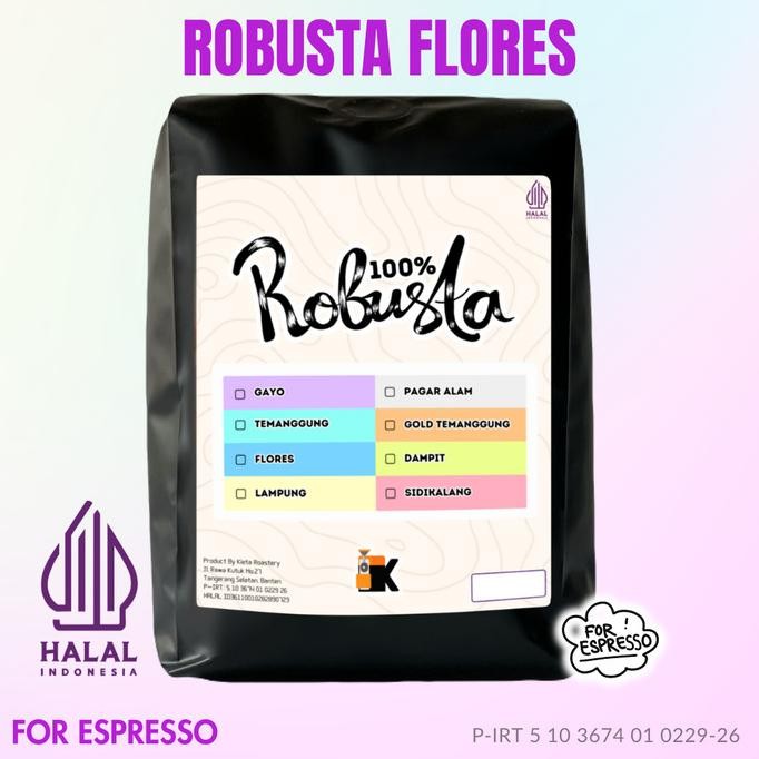 

Biji Kopi Fine Robusta Flores Manggarai 100Gr