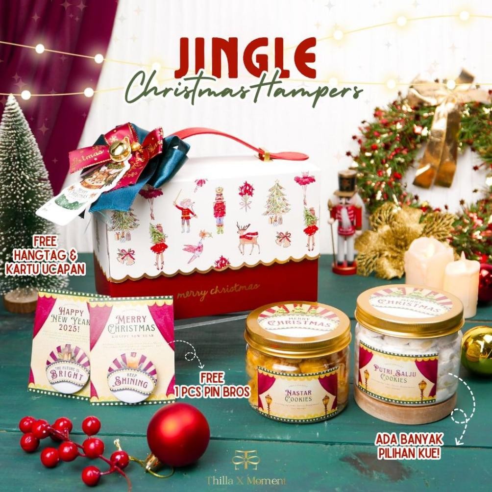 

[ JINGLE ] HAMPERS NATAL 2024 KADO NATAL MERRY CHRISTMAS GIFT BOX PARSEL NATAL BINGKISAN HADIAH CHRISTMAST SOUVENIR NATAL CHRISTMAS HADIAH TAHUN BARU GIFT BOX NEW YEAR 2023 KADO NATAL HAMPER GIFT BOX
