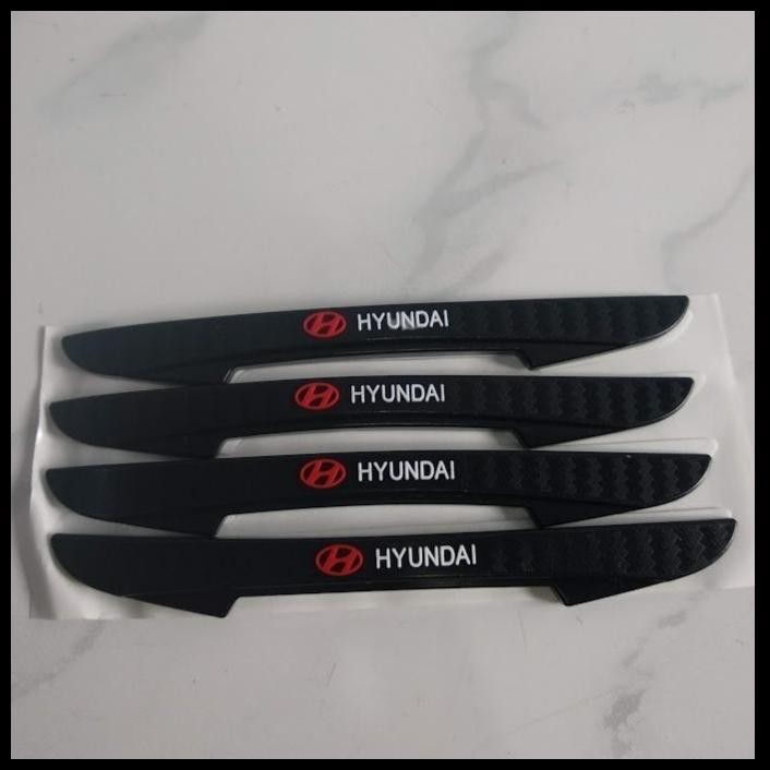 DISKON CASPER DOOR GUARD BLACK SLIM LOGO HYUNDAI 