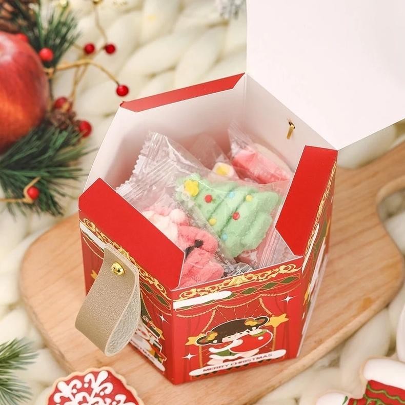 

CR - (5pcs) Kotak Natal K2512 Christmas Box Dus Kue TERLARIS