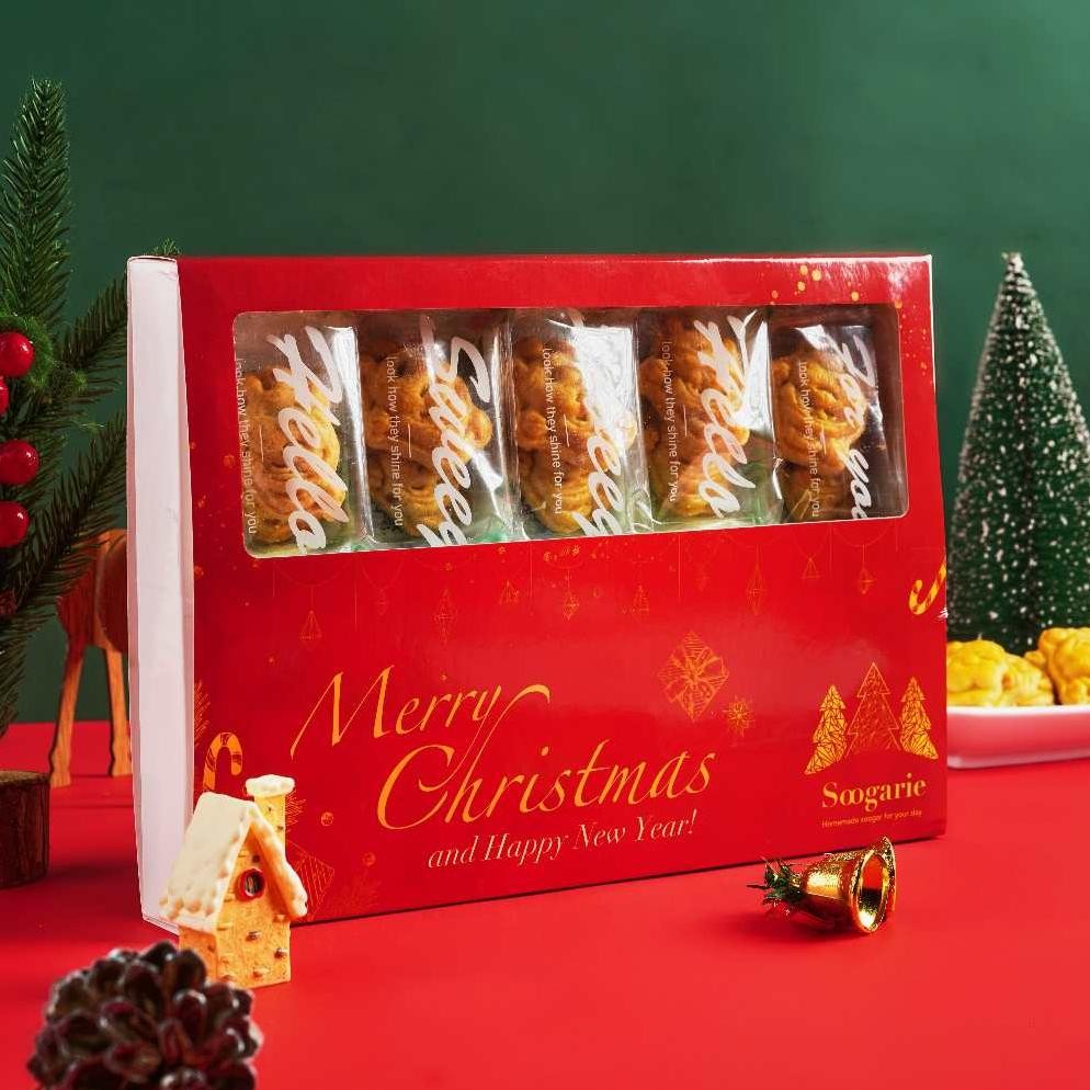 

CR - [HAMPERS LEBARAN IDULFITRI/IMLEK/BDAY/NATAL/VALENTINE] Nastar Taiwan Mini Jumbo /Taiwan Pineapple Tart/Kue Nastar Soogarie TERLARIS