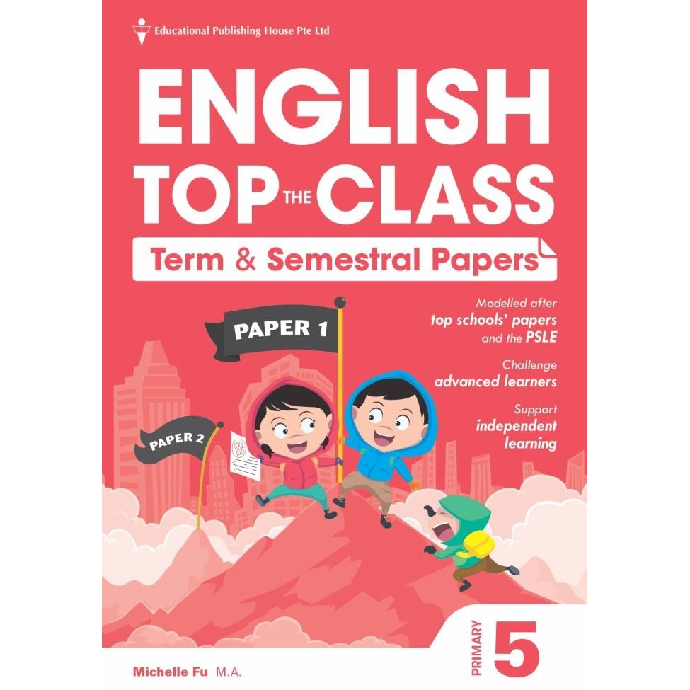 

READY ENGLISH TOP THE CLASS TERM/SEM PAPERS QR P5 | BUKU LATIHAN SOAL SD