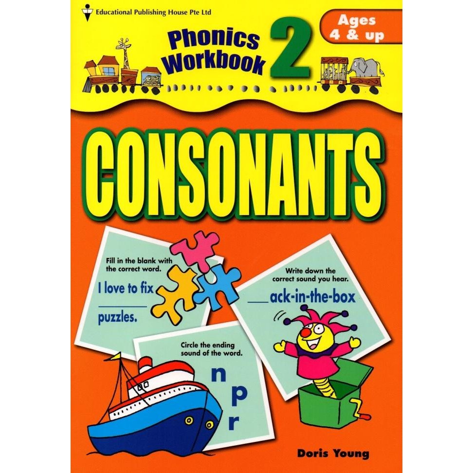 

READY PHONICS WORK BOOK 2 CONSONANTS