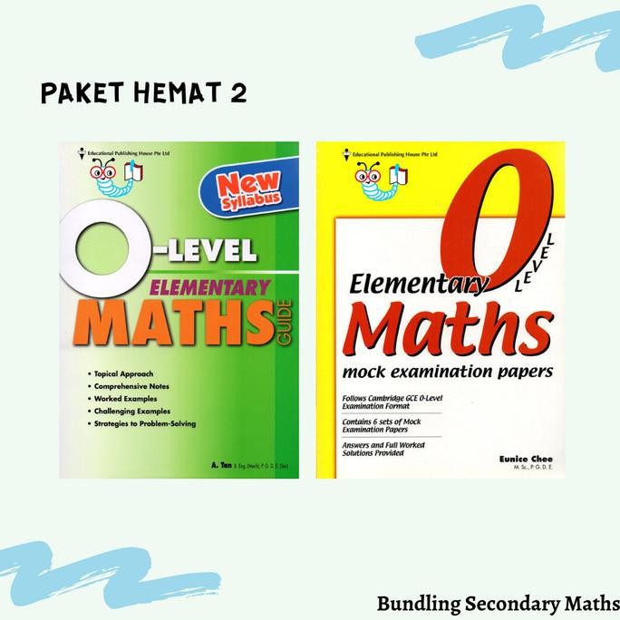 

READY PAKET BUNDLING BUKU LATIHAN TAMBAHAN / ASSESSTMENT (MATHS OLEVEL)