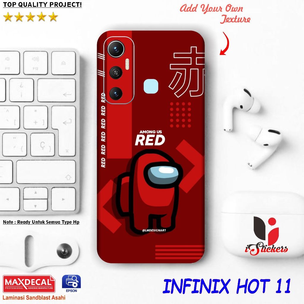 

Infinix GT 10 Pro Casing/Case Stiker Skin Wrap CUSTOM - Premium Quality