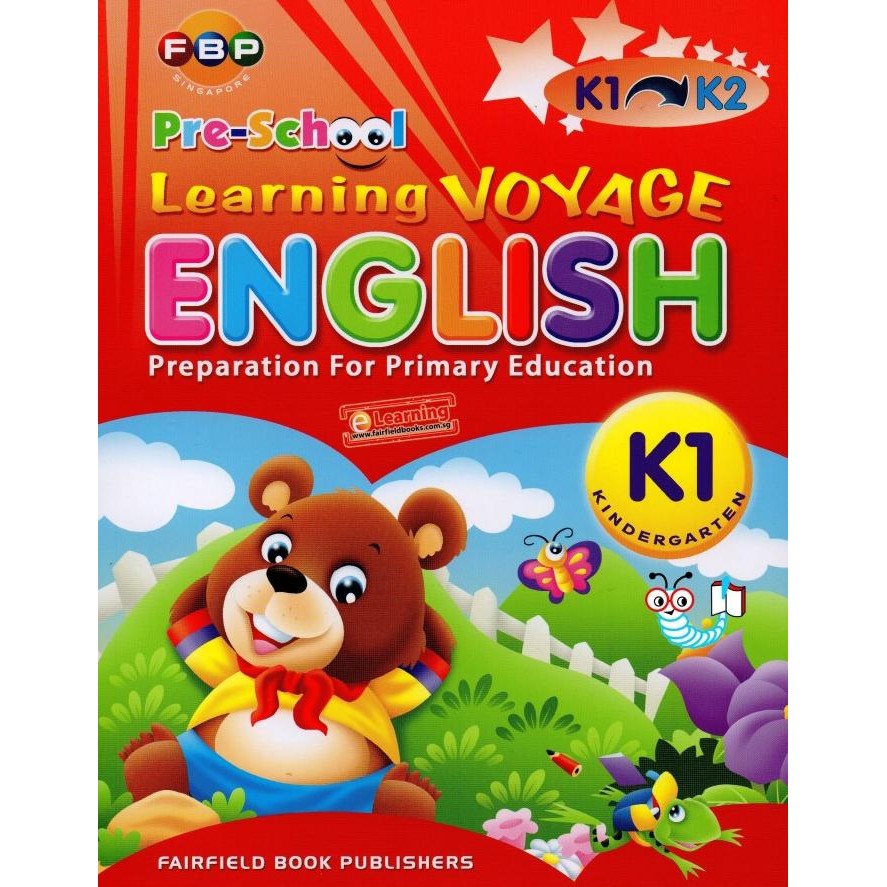 

READY BUKU IMPOR FAIRFIELD PRESCHOOL LEARNING VOYAGE ENGLISH K1