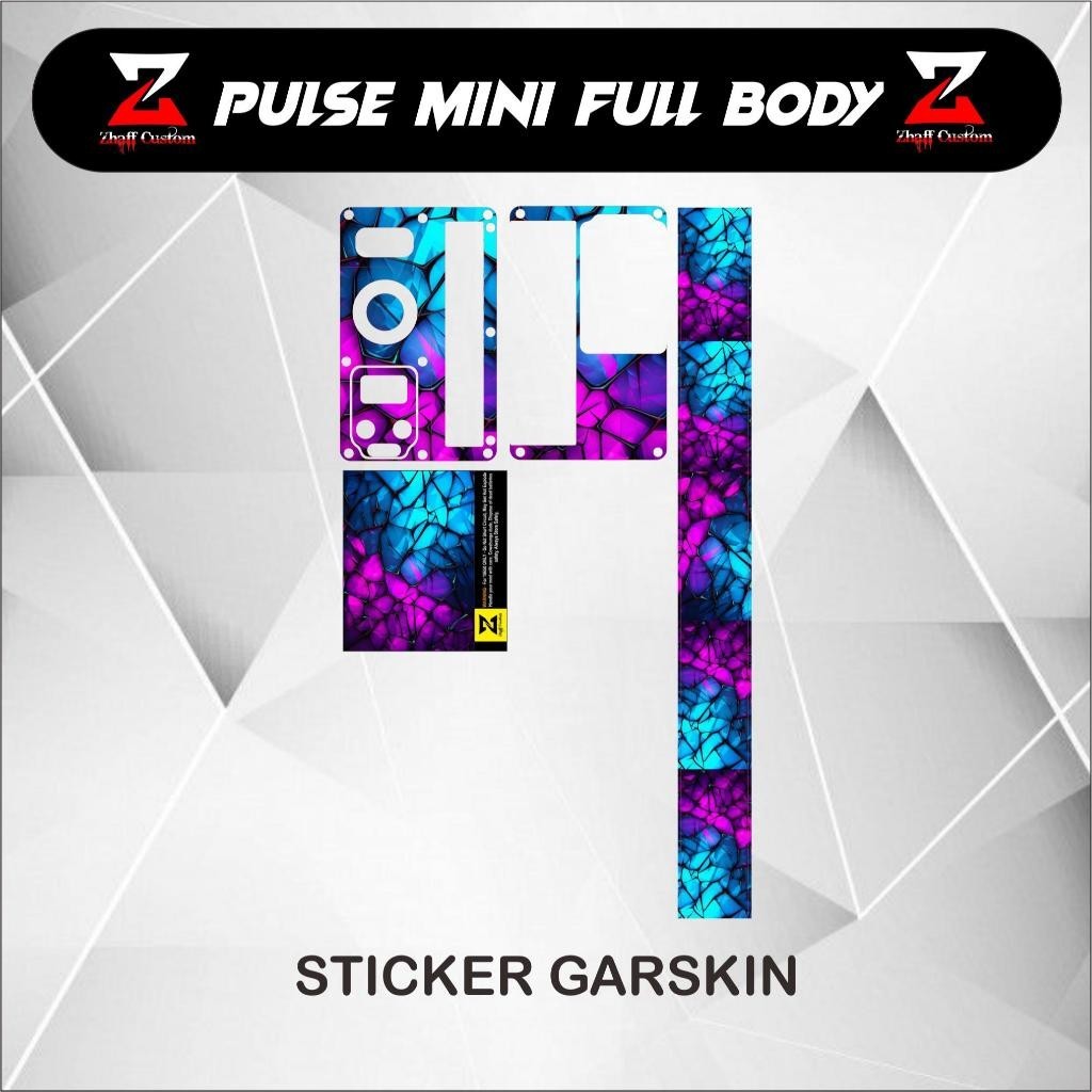 

Zhaff New Acces Plsmini Prokit Anti Luntur Casing/Case Stiker Skin Wrap CUSTOM - Premium Quality